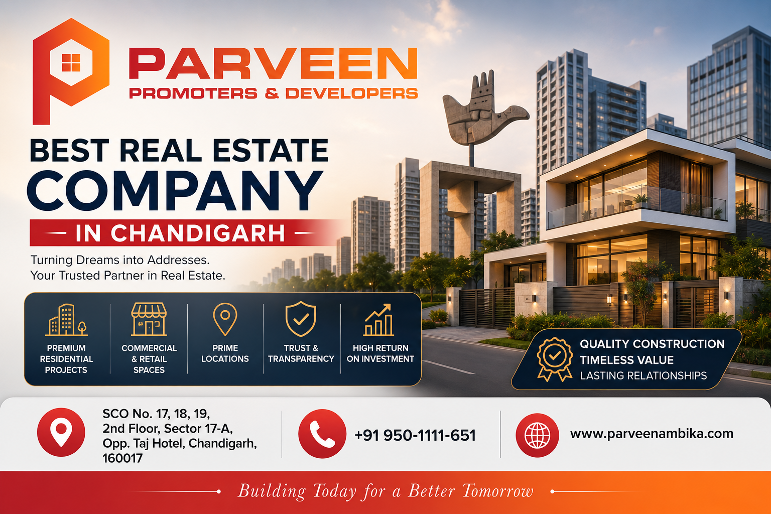 Best real estate company in Chandigarh